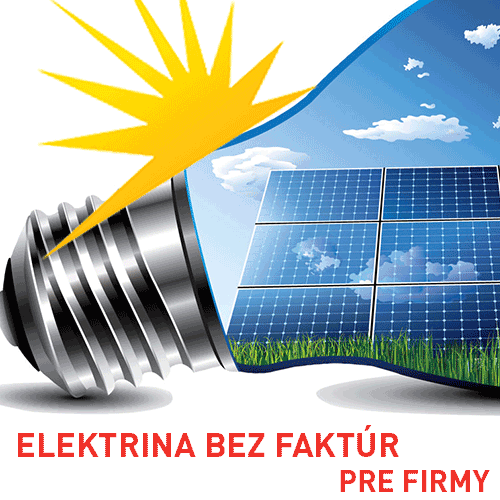 Elektrina bez faktúr, lacná solárna elektrina pre firmy